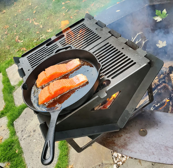 Portable Grills, Heavy Metal Grillderness - Fire Pits and Charcoal Grills