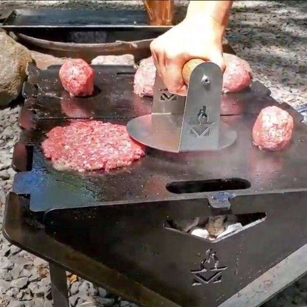 amazon metal burger meat press for grilling
